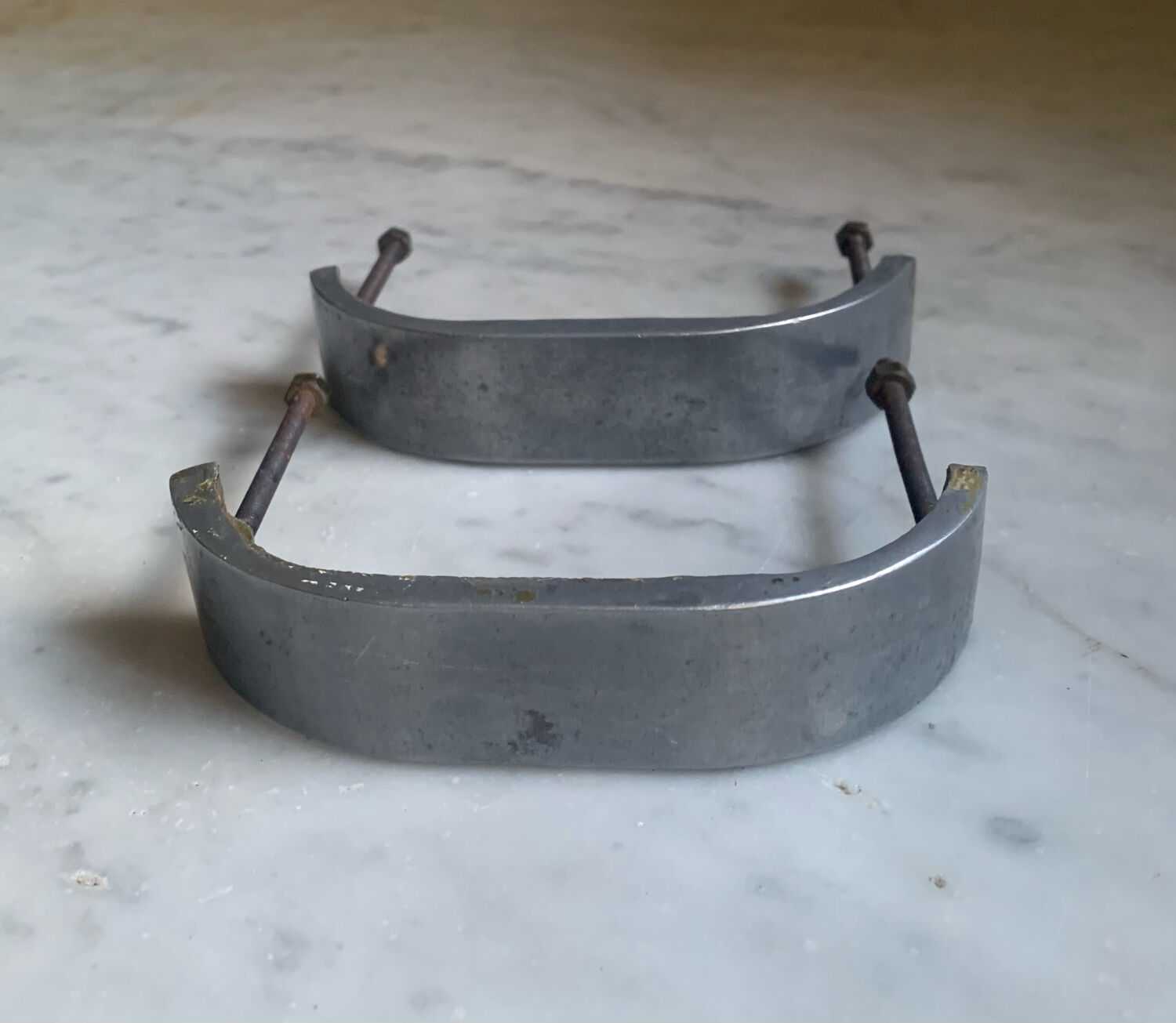 Pair of furniture handles 50s