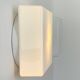 Pair of vintage Lita opaline wall lights, France 1970s