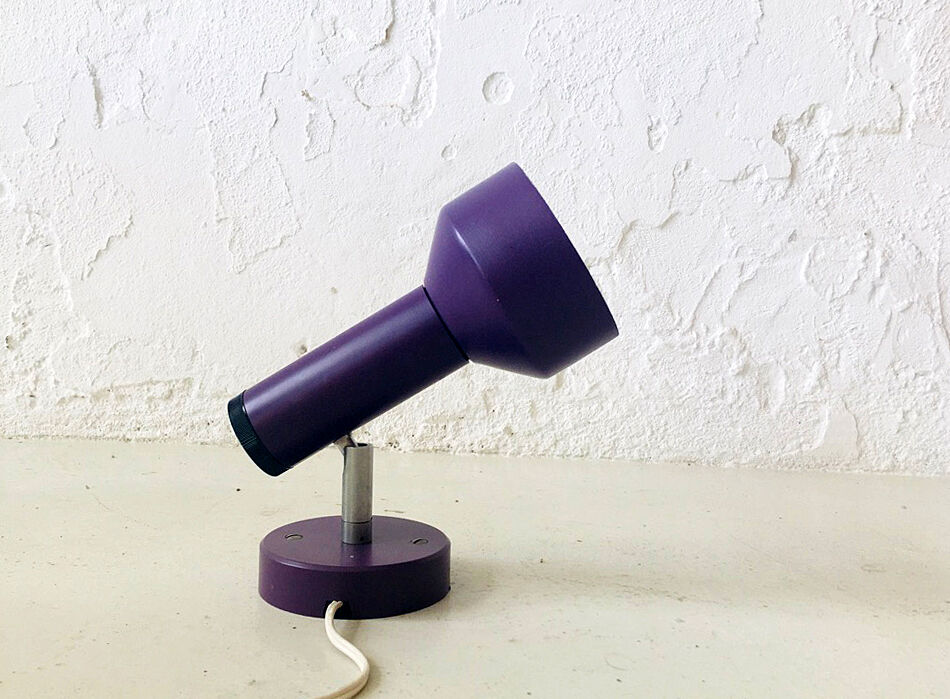 Spot métallique réglable, années 1970