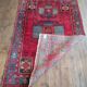 Handmade Persian Hamadan rug 199x135cm