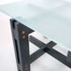 Wood and glass coffee table, Italy, c.1960