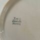 Two old plates Dove cherry Keller & Guerin Geo Conde de Lunéville.