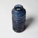 Mid-century Pressed Glass Vase "Cobolt" by Göte Augustsson / Sweden / 1970s