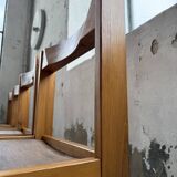 Set of 4 70s elm chairs, Regain