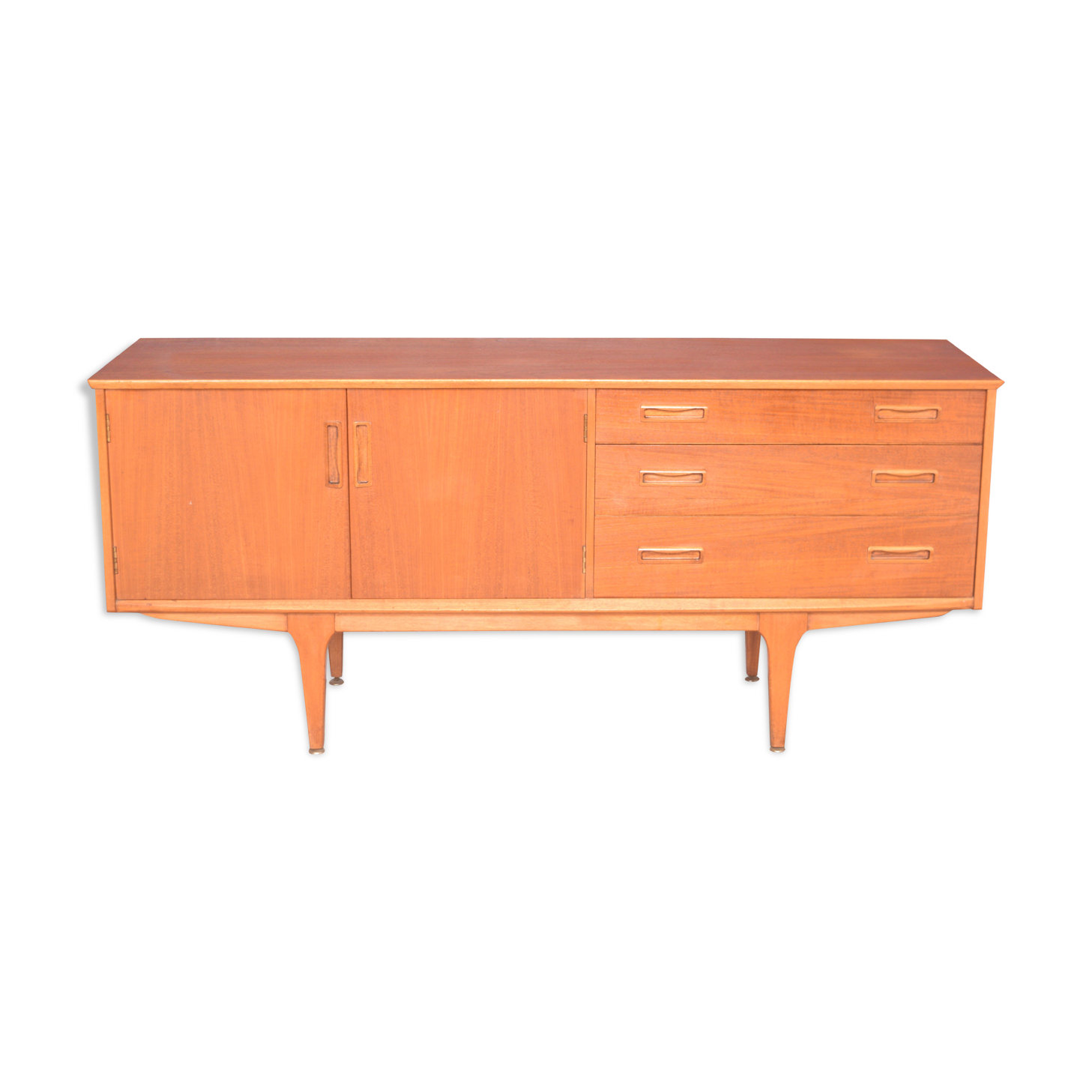 Restored Teak 1960s Jentique Sideboard Cabinet