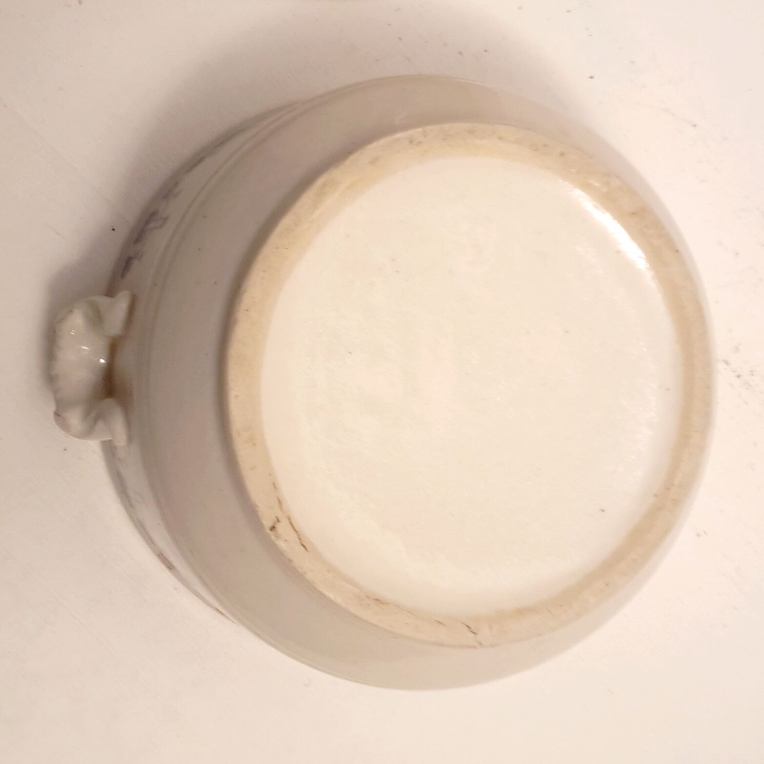 covered porcelain broth