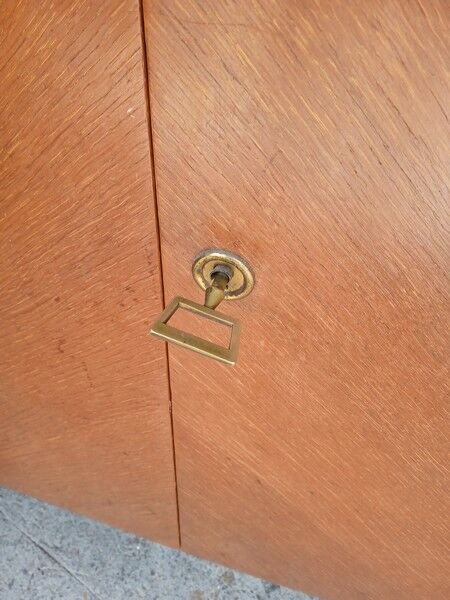 Low sideboard 2 doors vintage period 1950s