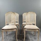 Set of four chairs, 20th Century