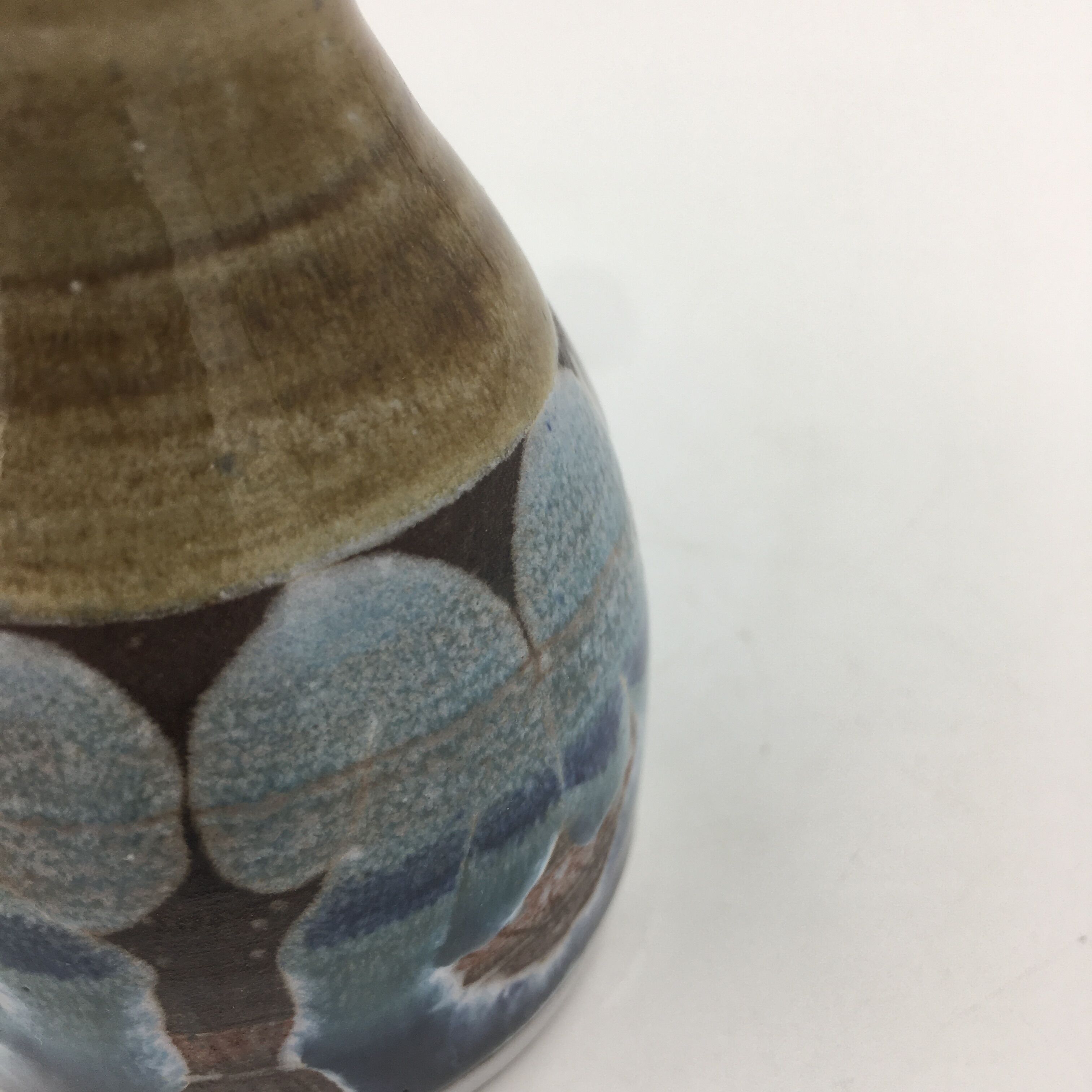Ceramic vase signed
