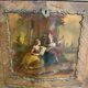Louis XV style secretary with painting