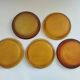 Arcoroc Sierra amber skullcap plates