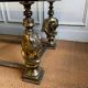 Table basse bronze à tête de chevaux