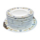 Dessert service in Limoges porcelain