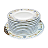 Limoges porcelain dessert service