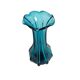 Murano - vase - aqua blue - Italy - 3rd quarter of the 20th century
