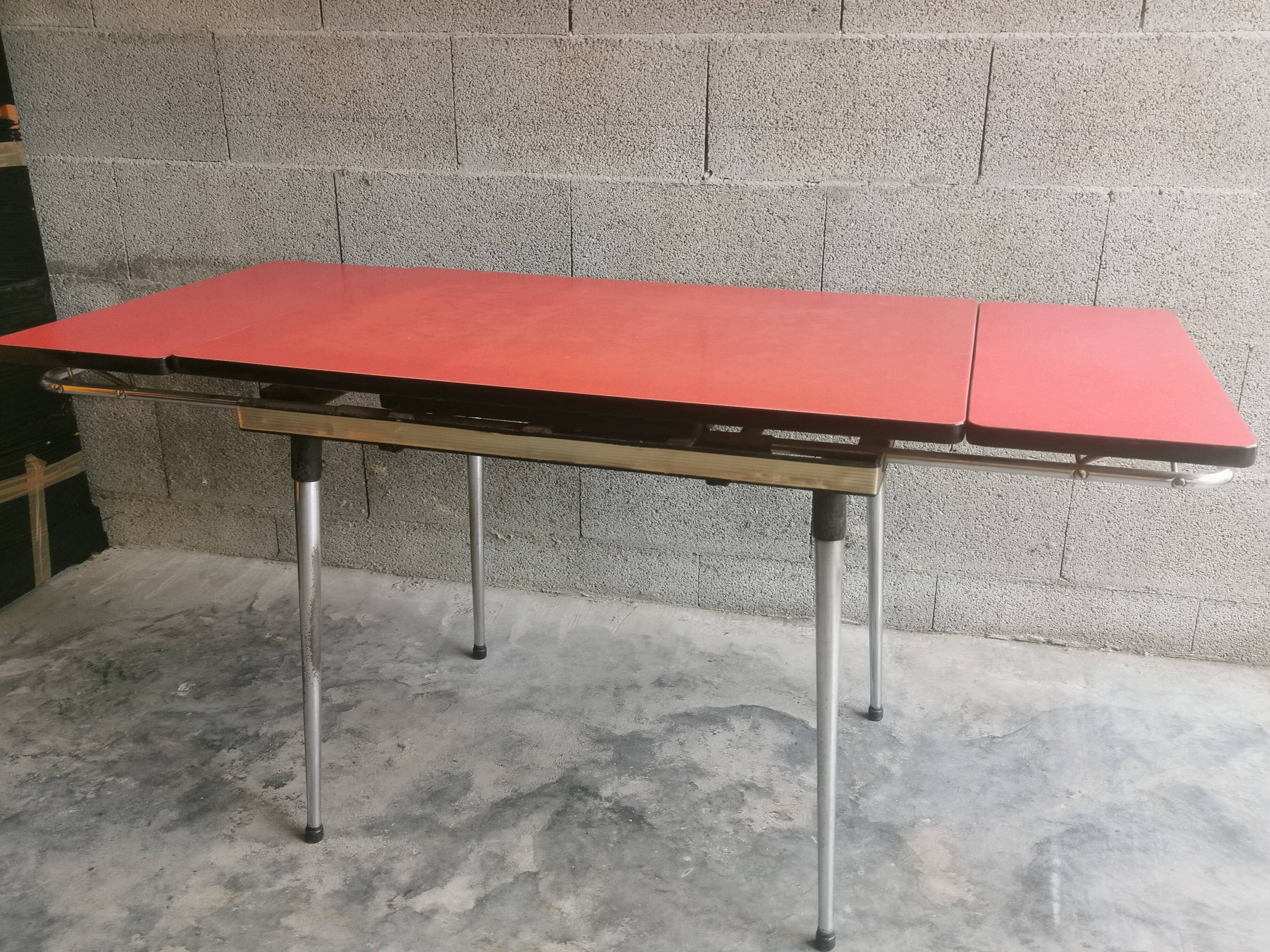 Vintage formica table and 4 chairs