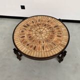 Coffee table "Les Herbiers" by Roger Capron