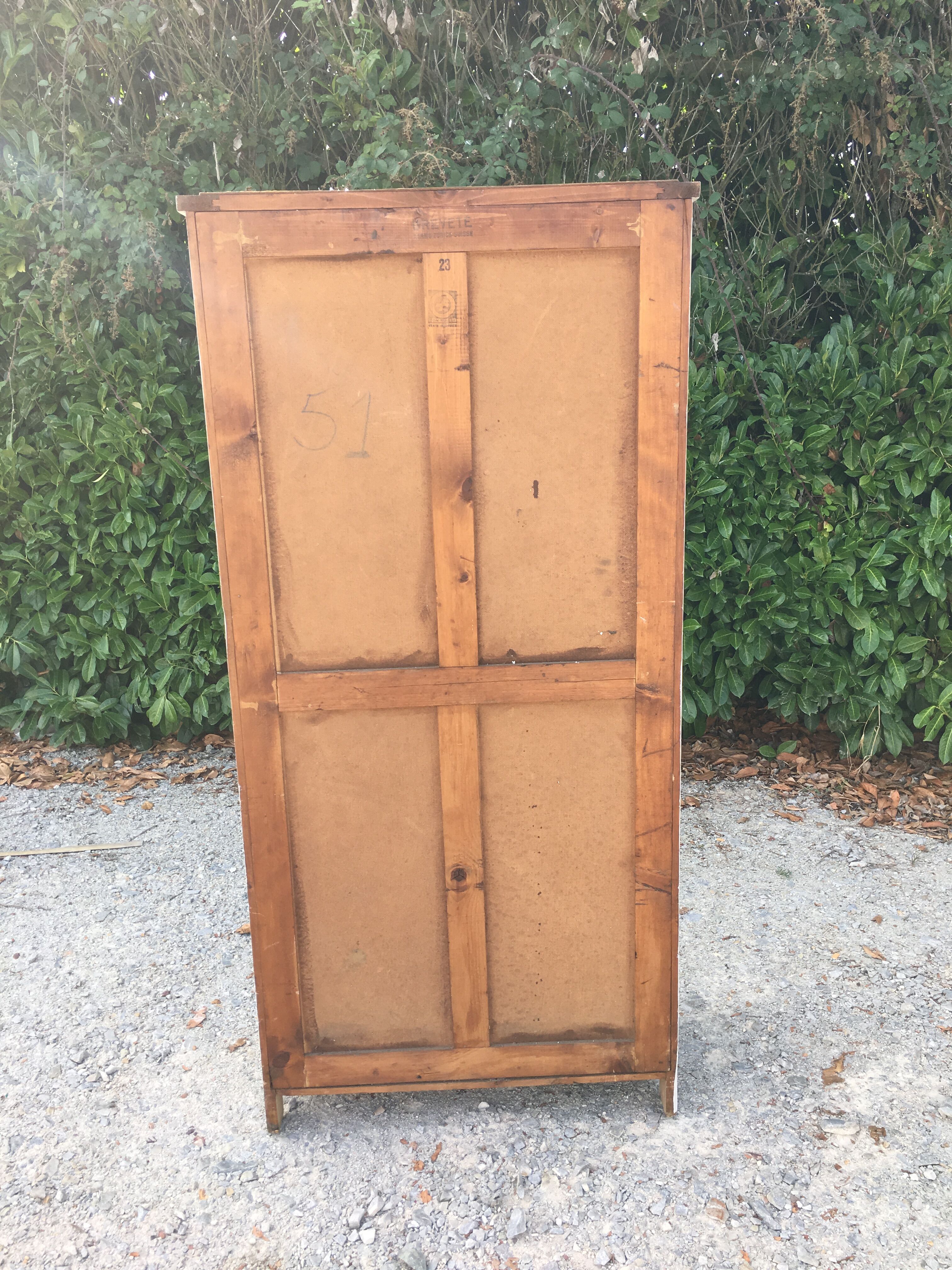 Armoire parisienne vestiaire 2 portes
