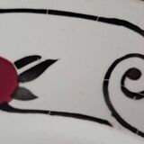 6 flat plates Boch Frères La Louvière. Melba