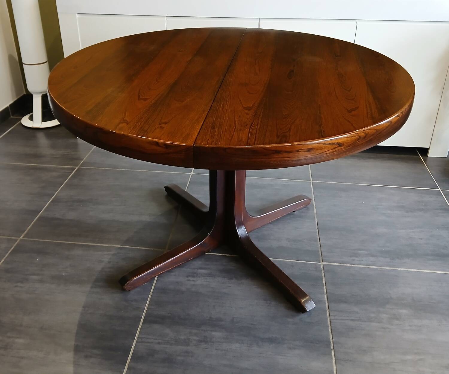 Vintage Baumann extendable table, 1970s