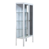 Vintage industrial display cabinet