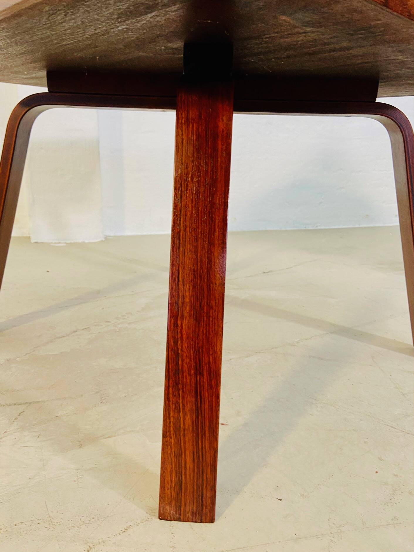 Vintage Danish mid-century rosewood coffee table