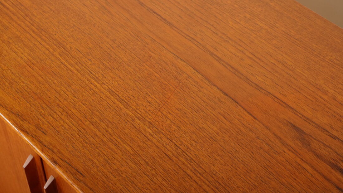 Enfilade danoise en teck, années 1960