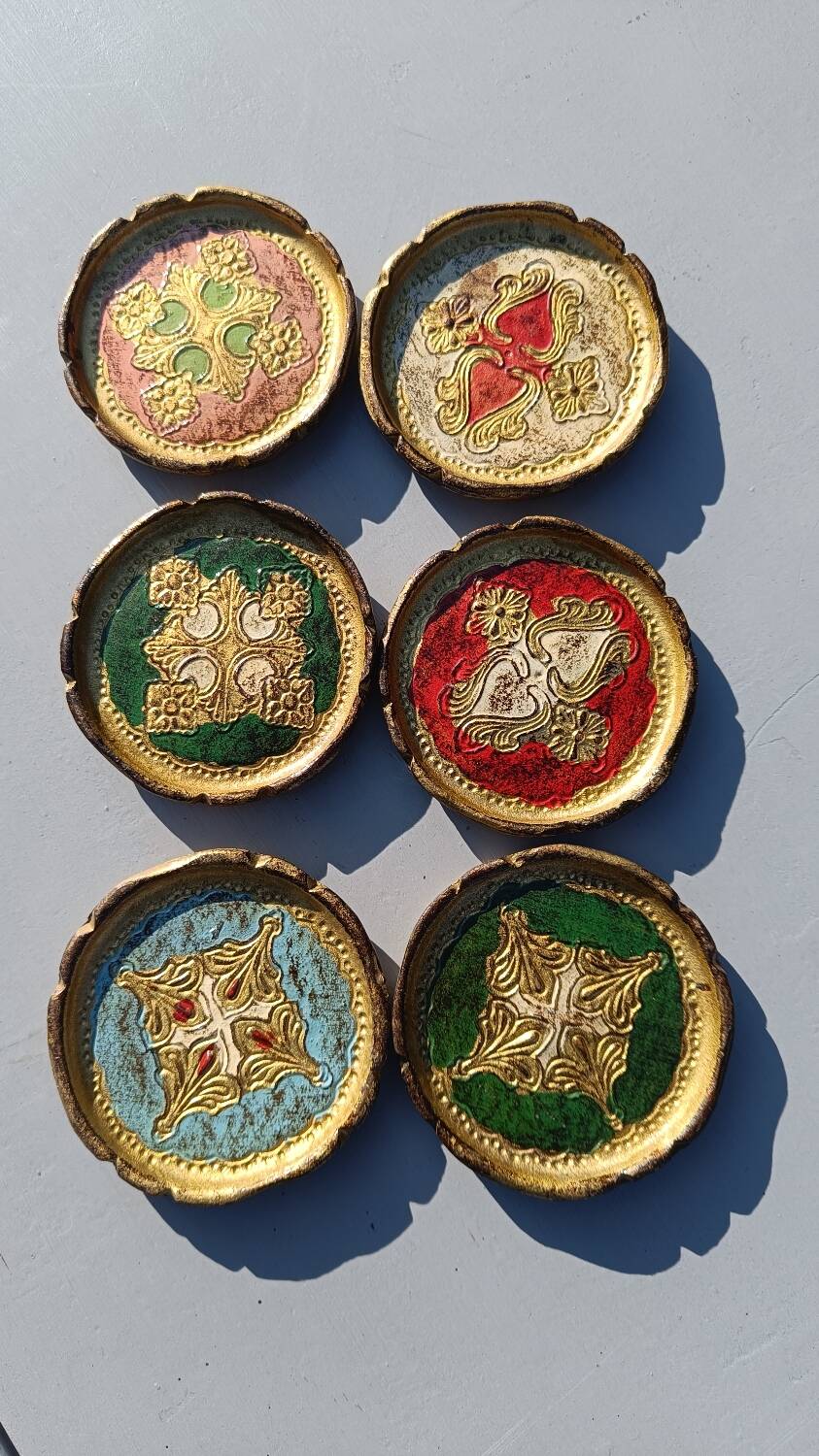 Florentine Venetian coasters