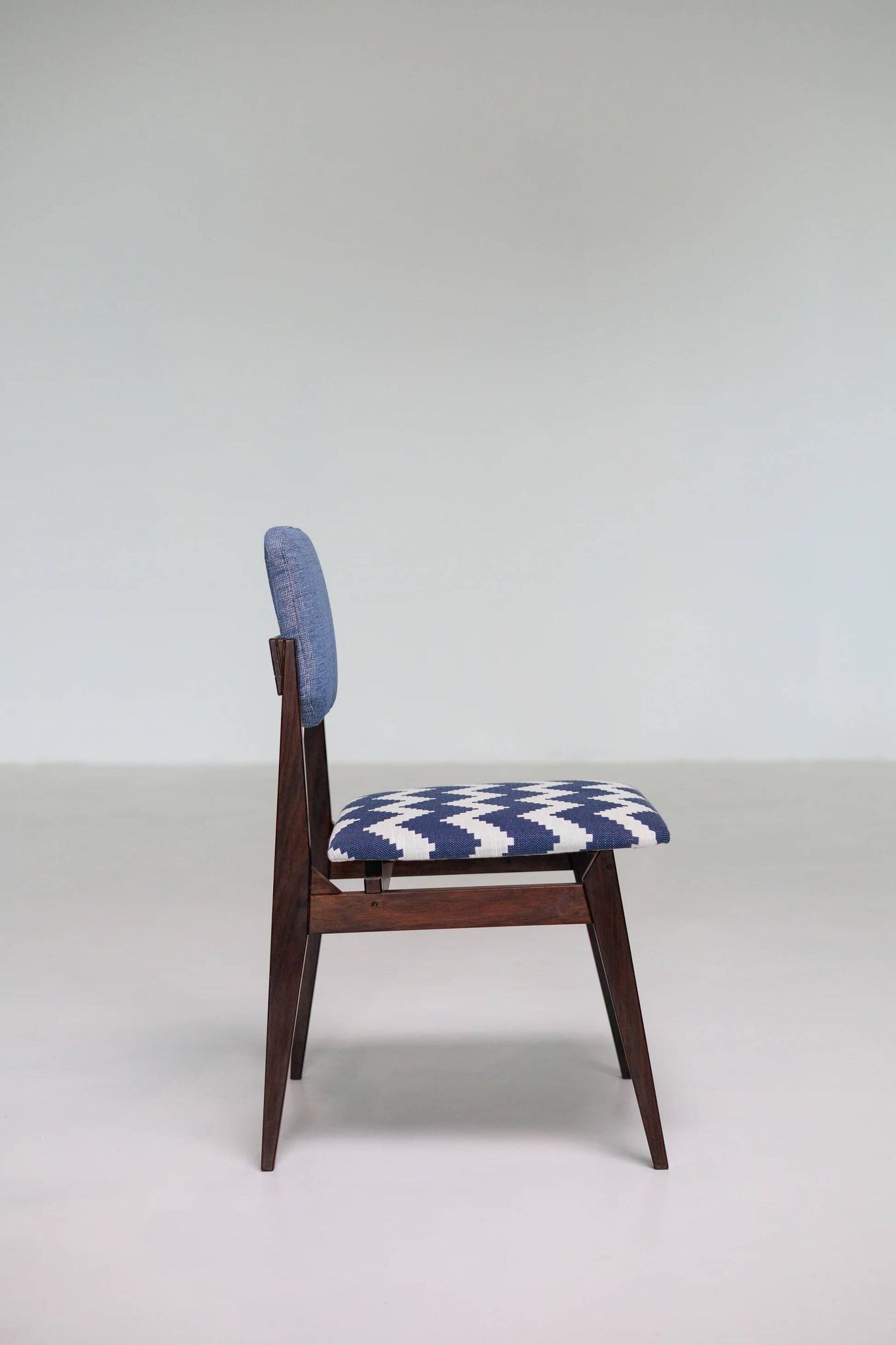 Set of six Italian mid-century dining chairs, 1960s