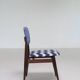 Set of six Italian mid-century dining chairs, 1960s