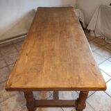 Oak farmhouse table