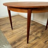 Scandinavian teak round table