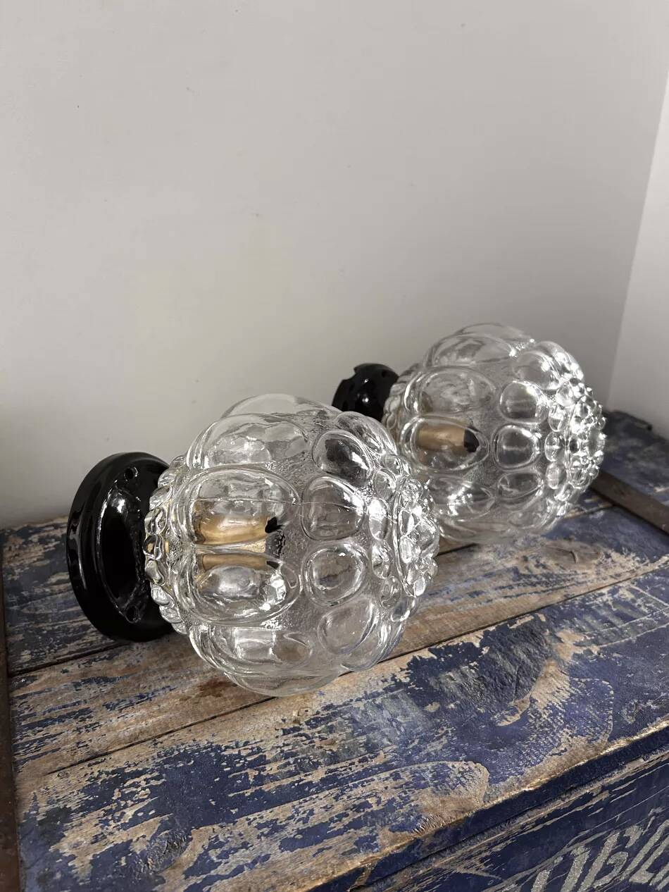 Maire d’appliques murales globe