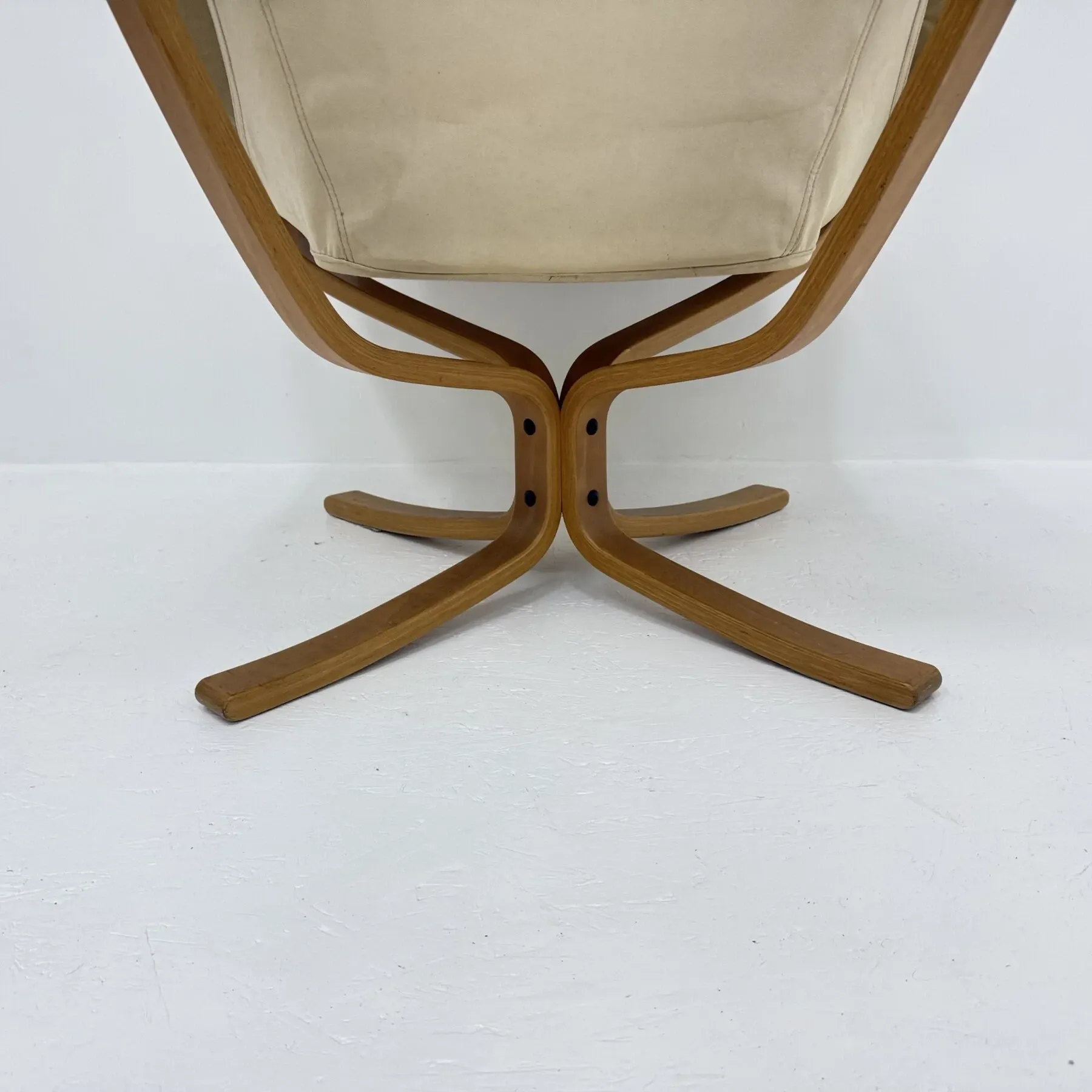 Falcon leather lounge chair by Sigurd Ressel for Vatne Møbler, 1970s