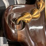 Mahogany mirror 1950