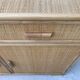 Buffet vintage en rotin