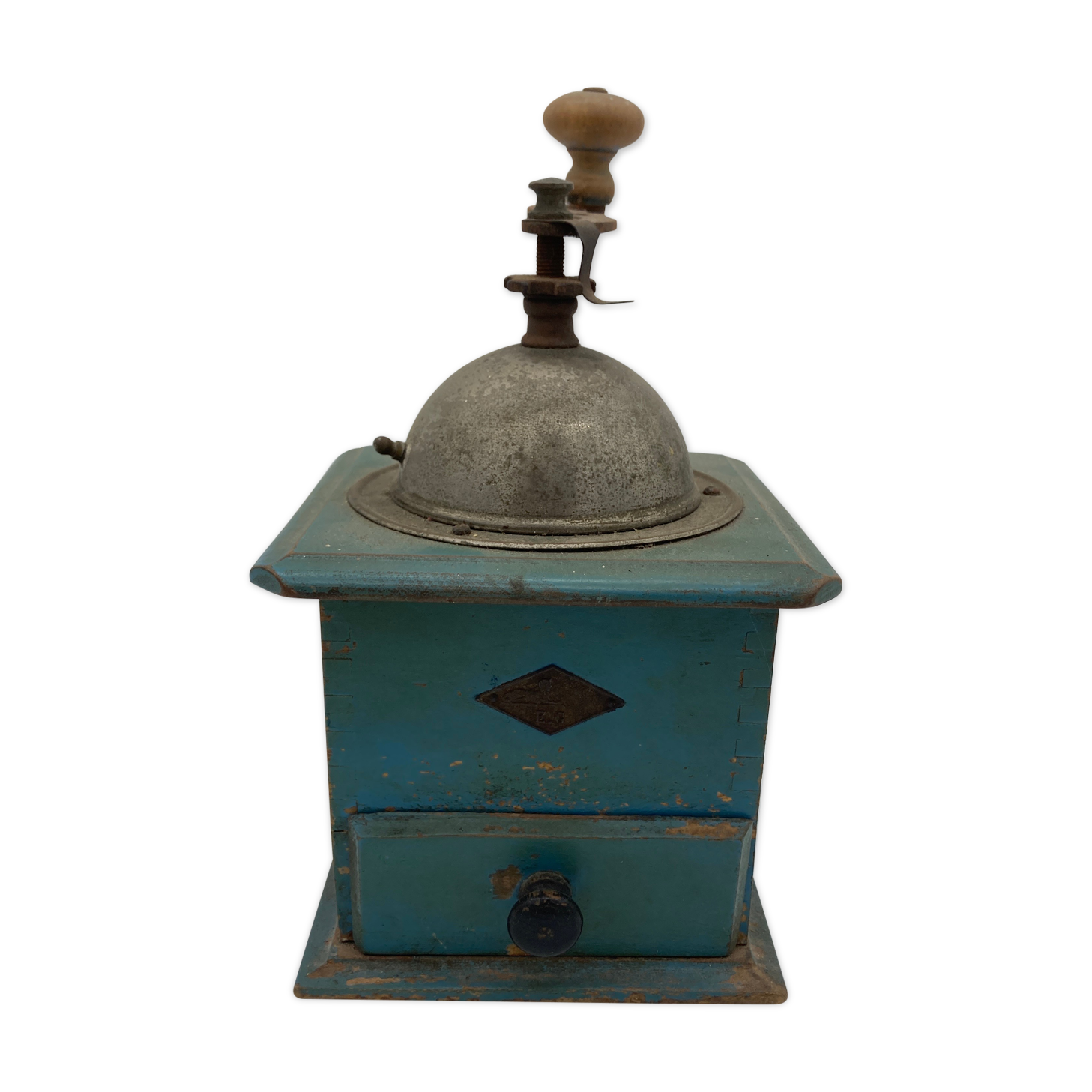Old coffee grinder Emile Grulet