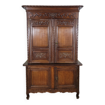 Small Norman two-body oak buffet