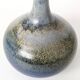 Vintage ceramic vase, balloon shape, Scandinavian style.