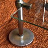 Pair of vintage chrome shelves 1950-1960