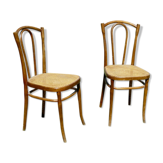 Pair of bistrots chairs J&J Khon