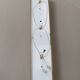 Vintage wall lamp 1970 plexiglass & brass