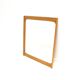 Scandinavian oak mirror, Sweden, 1960, 101cm x 90cm