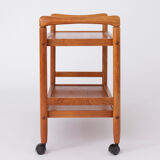 Teak serving trolley 60s-70s Vintage