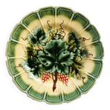 Old Sarreguemines plate.