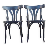 Pair of Fischel bistro chairs