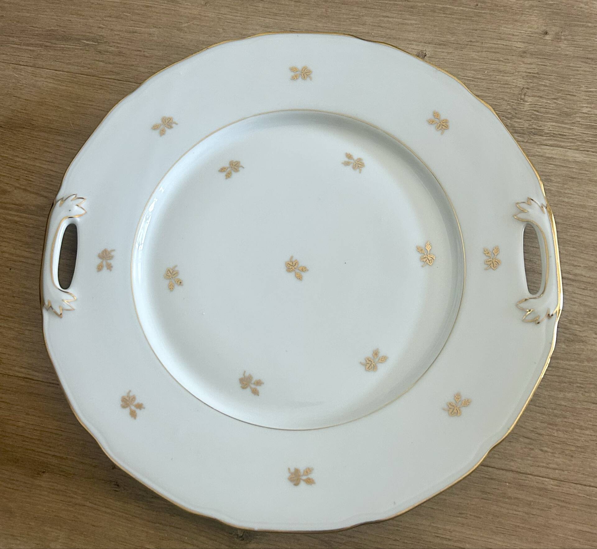Dessert plate PN Lamotte porcelain