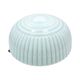 Art Deco ribbed ceiling lamp Polam Wilkasy, Poland, 1970s.