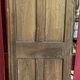 France old 18th century walnut closet door. Composed of 8 finely carved panels.