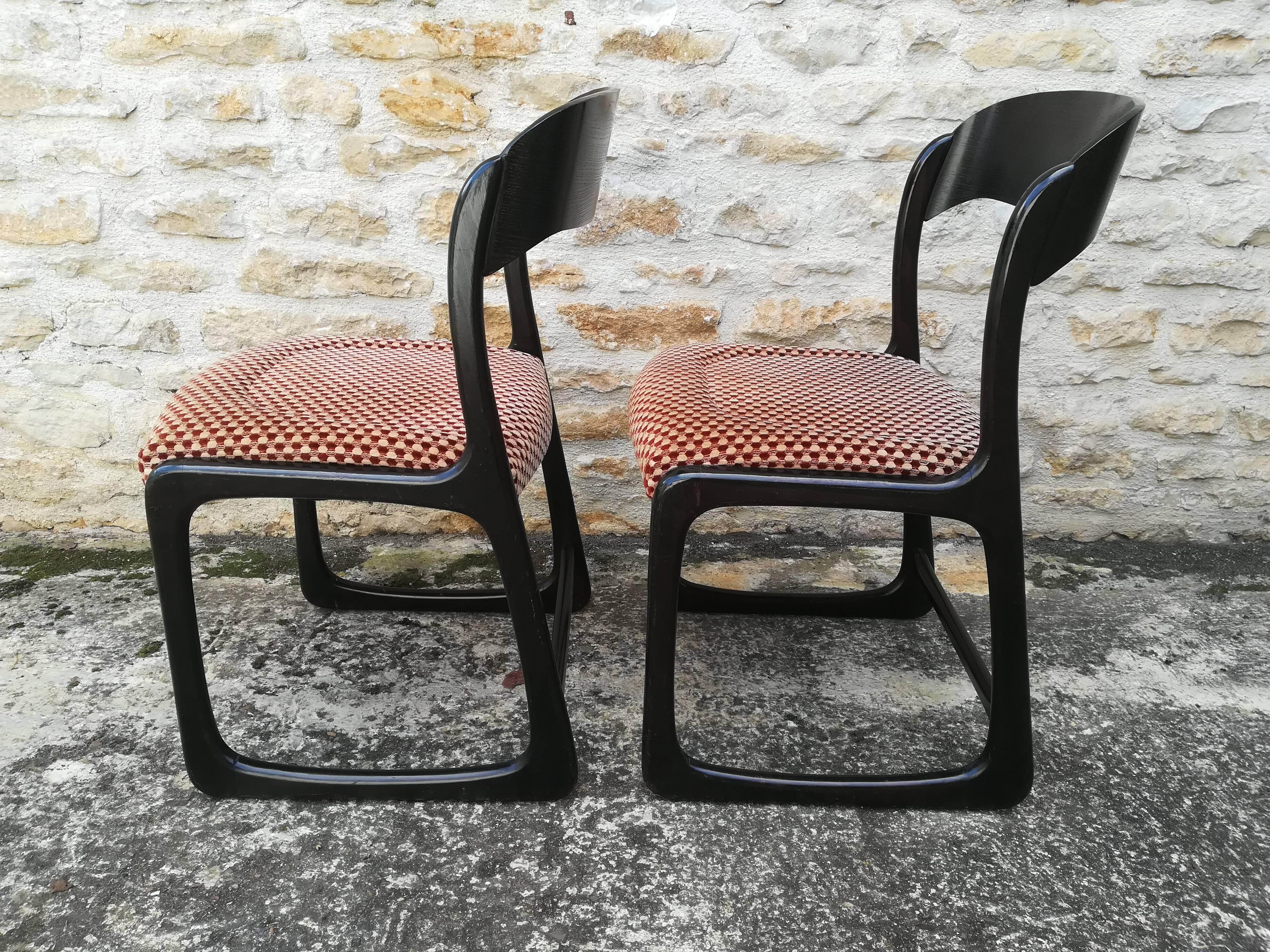 Baumann sleigh chairs
